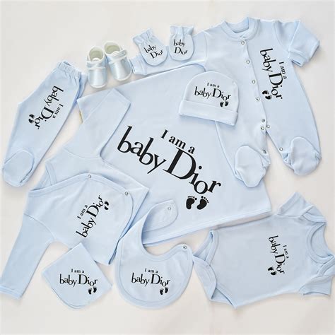 baby dior newborn set|dior shirt 12 month old.